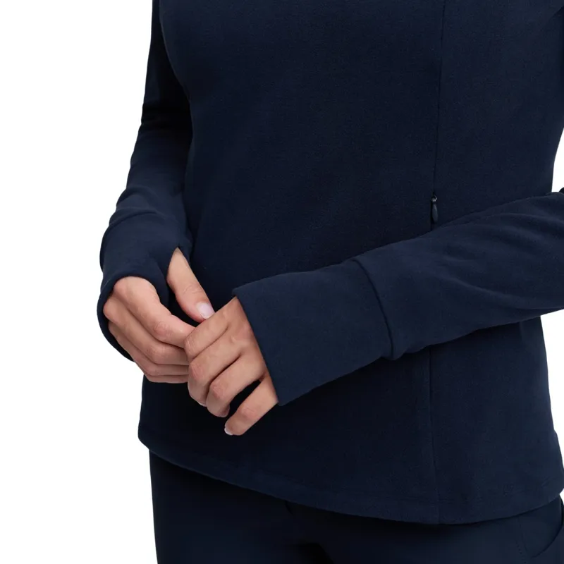 LeMieux Frances Womens 1/4 Zip Fleece - Navy-8