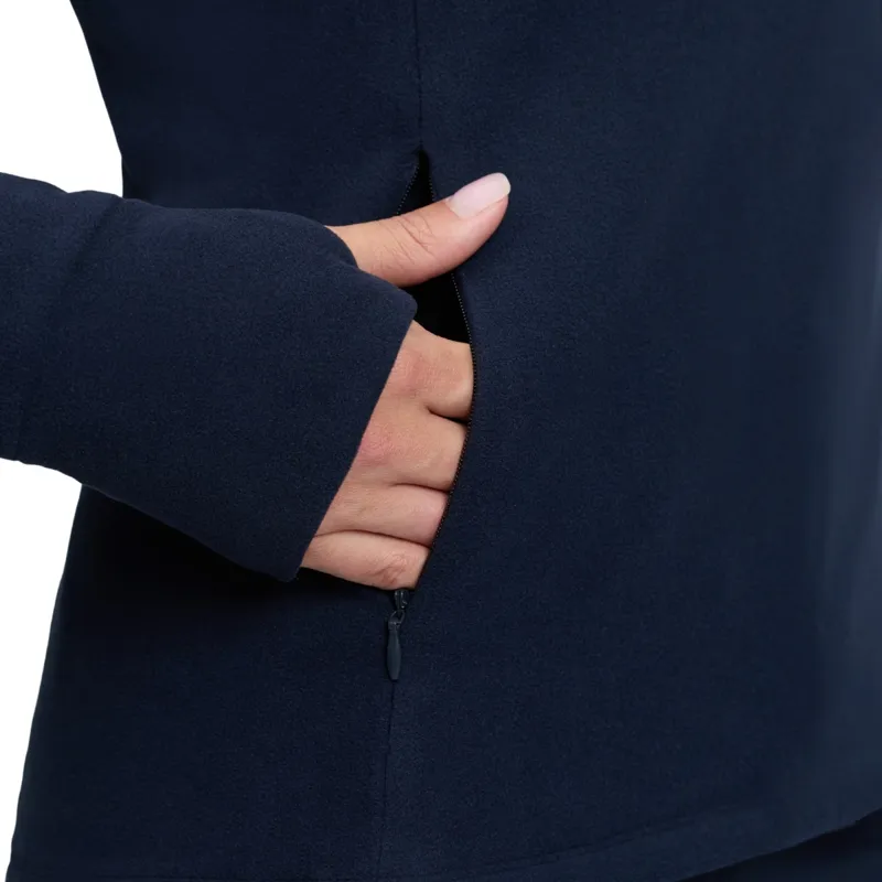 LeMieux Frances Womens 1/4 Zip Fleece - Navy-7
