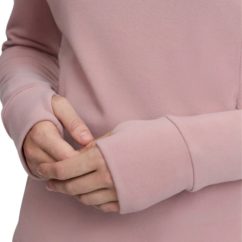 LeMieux Frances Womens 1/4 Zip Fleece - Wild Rose-7