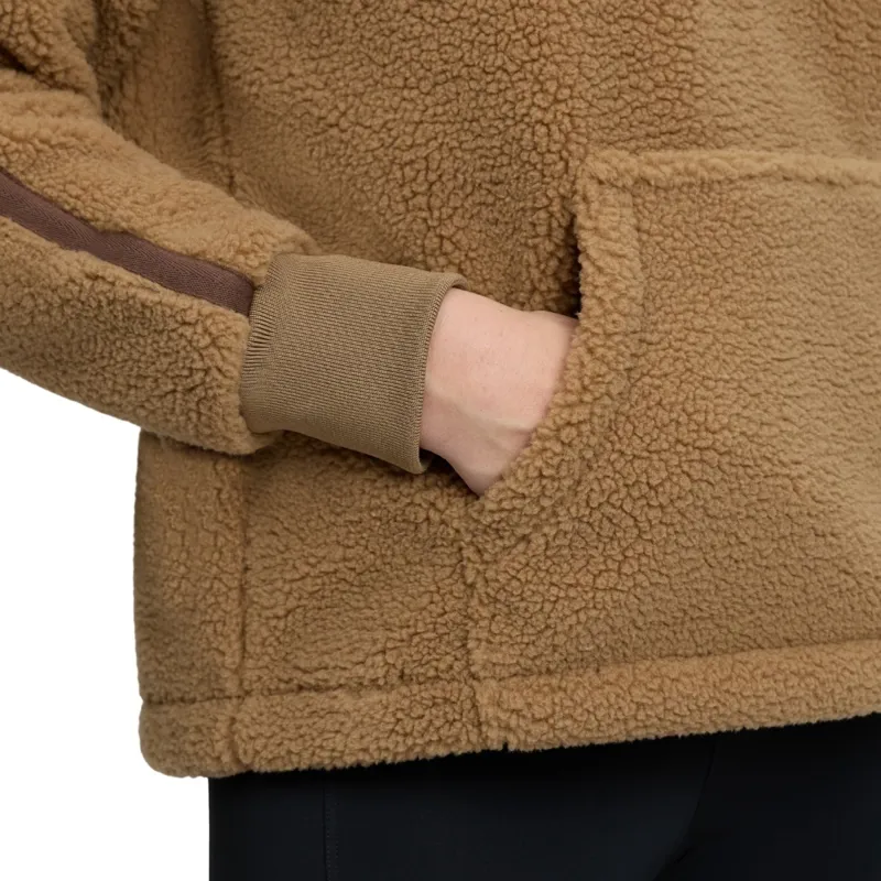 LeMieux Avery Womens 1/4 Zip Teddy Fleece - Caramel Pre-Order-9
