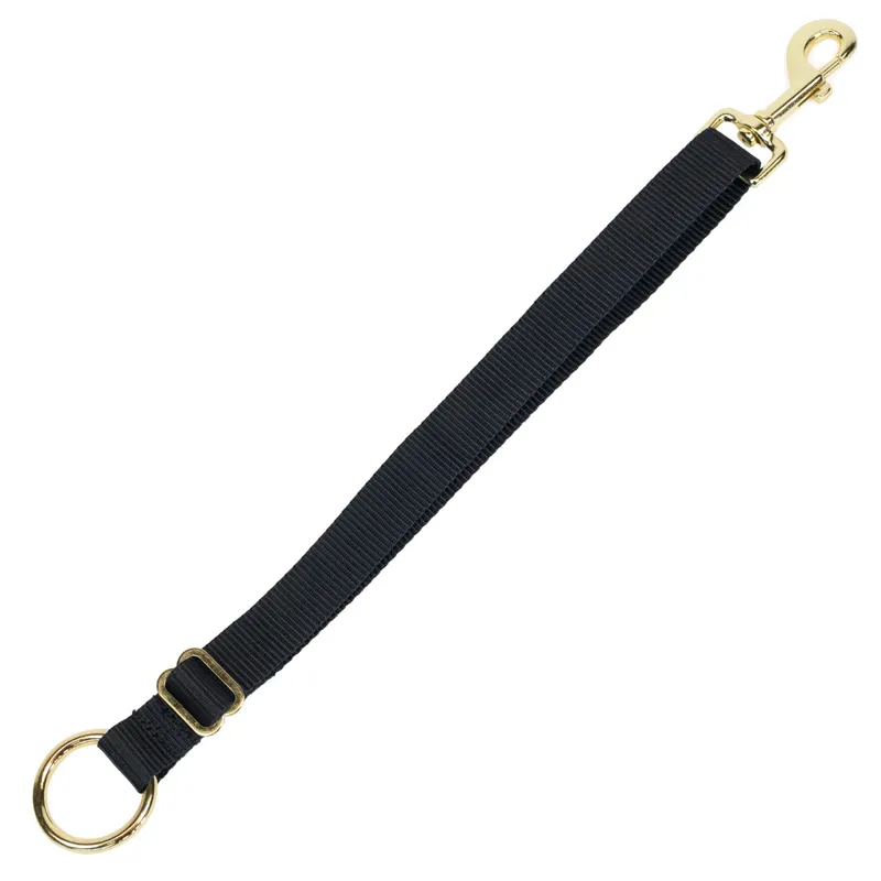 Kentucky Nylon Adjustable Clip and Ring Strap - Black-4