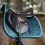 Kentucky Velvet Jumping Saddlecloth - Emerald 