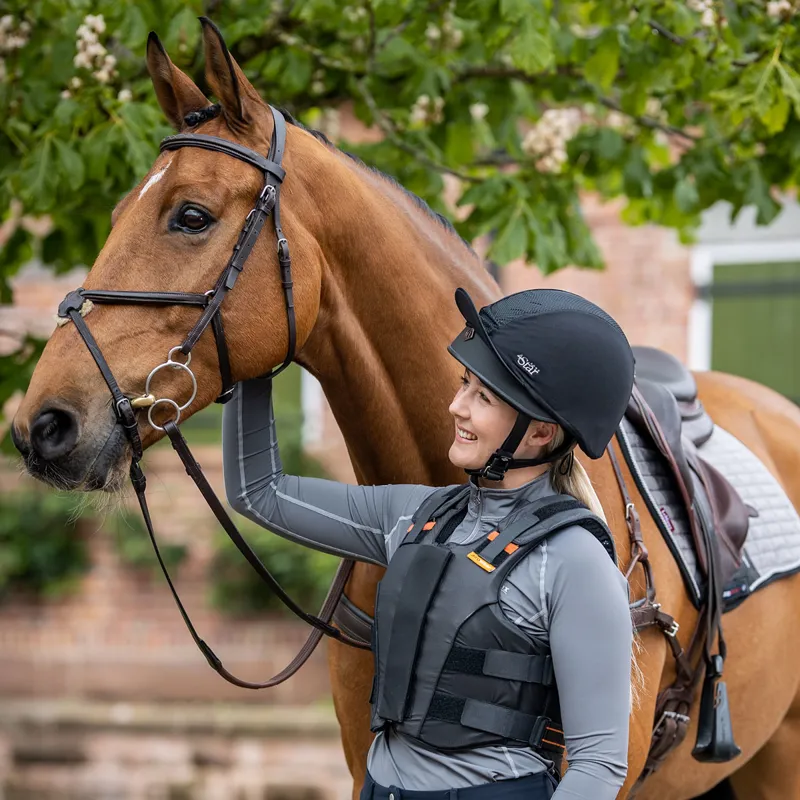 Charles Owen 4Star Jockey Skull Riding Hat - Black-2