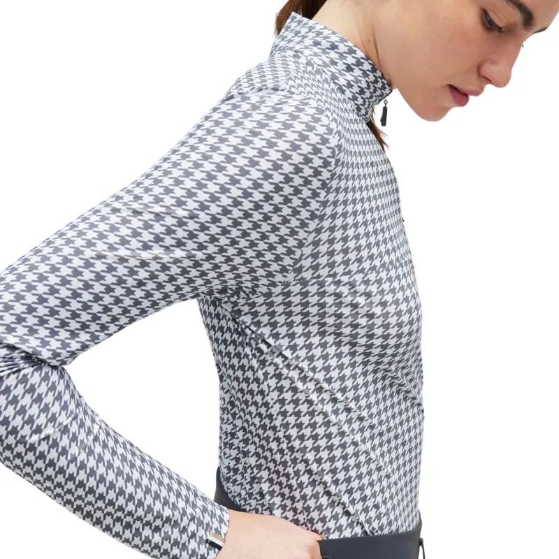 BOSS Equestrian Rachel Ladies Training Shirt - Houndstooth Grey-2