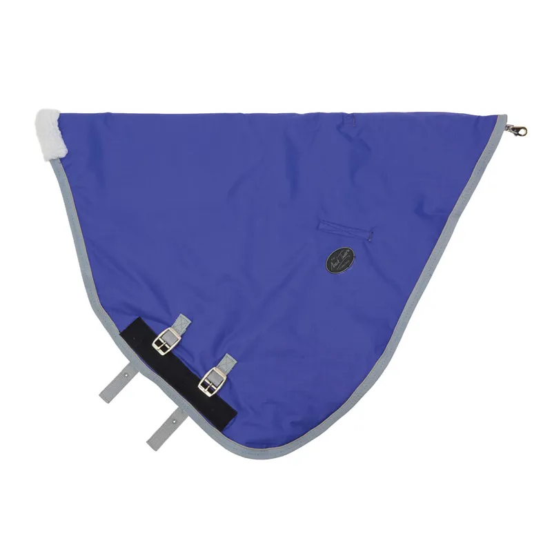 Mark Todd Pony Lightweight Turnout Neck Cover - Purple/Grey