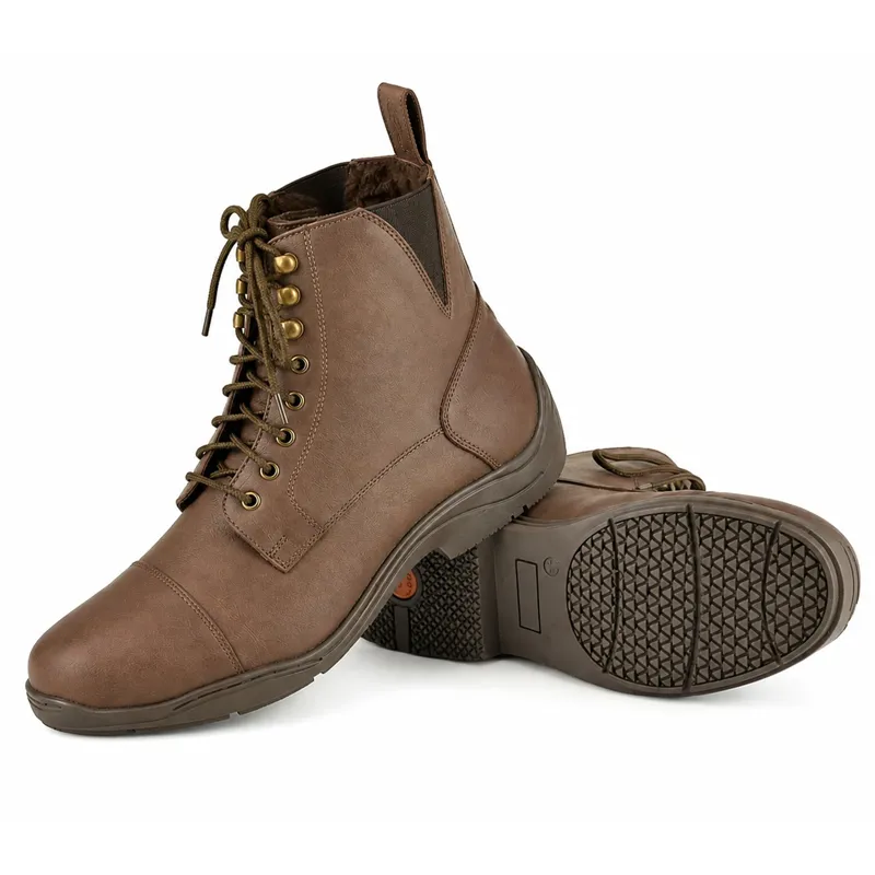 Dever Moritz Womens Jodhpur Boots - Dark Brown-1
