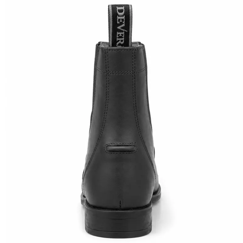 Dever Santiago Adult Unisex Zip Jodhpur Boots - Black-4