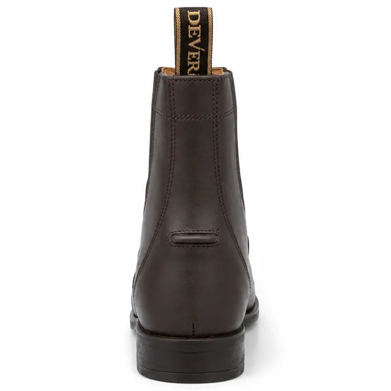 Dever Santiago Adult Unisex Zip Jodhpur Boots - Dark Brown-5