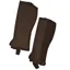 Dever Amara Adult Unisex Suede Half Chaps - Brown