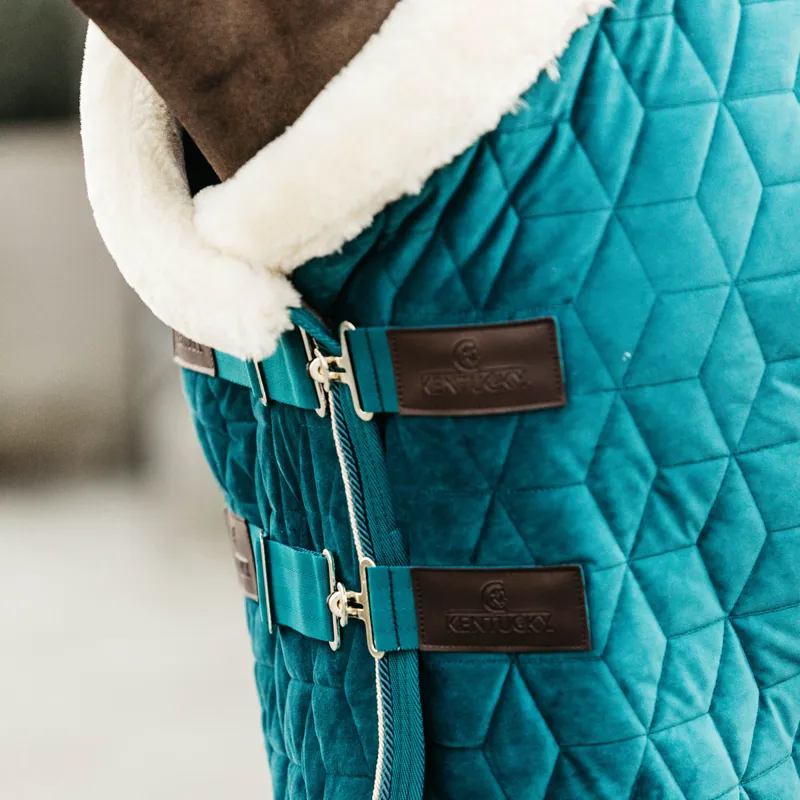 Kentucky Velvet Show Rug - Emerald-2