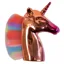 QHP Unicorn Face Brush - Rainbow
