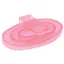 Roma Brights Rubber Curry Comb - Hot Pink