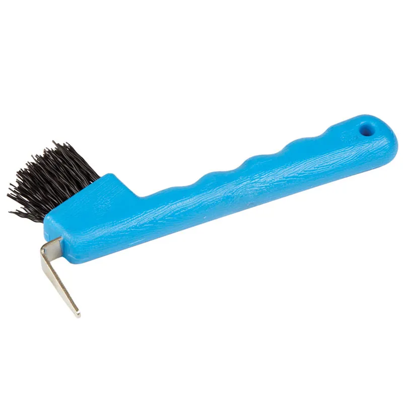 Roma Brights Hoof Pick/Brush - Aqua