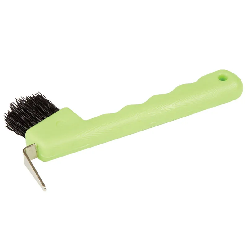 Roma Brights Hoof Pick/Brush - Lime
