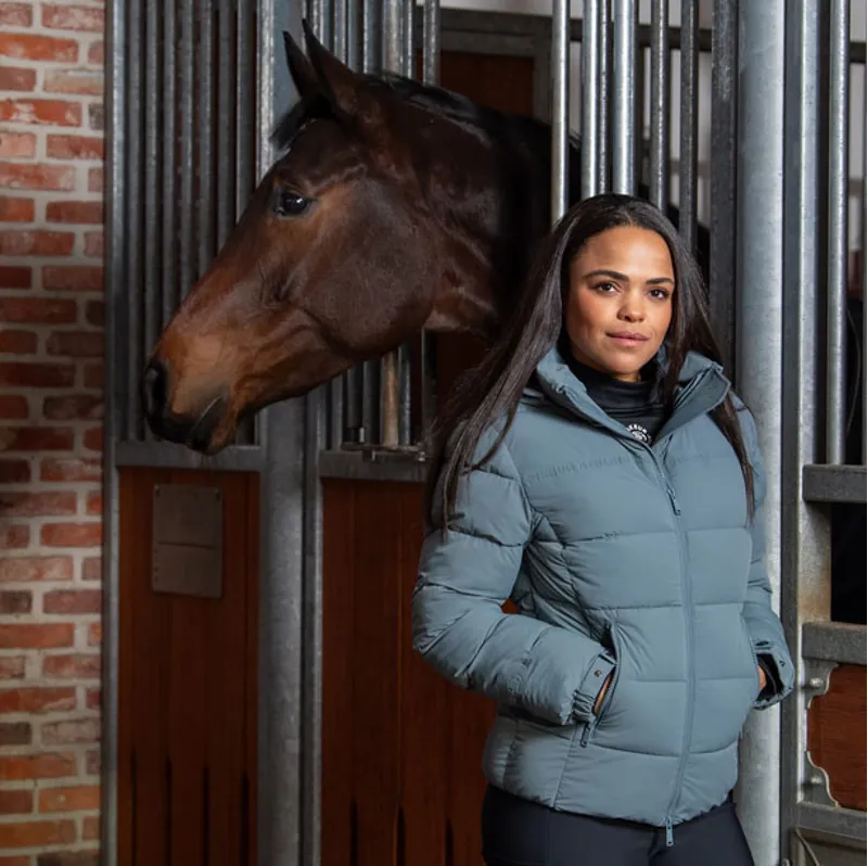 Pikeur Athleisure Quilt 6023 Ladies Jacket - Sober Mint-1