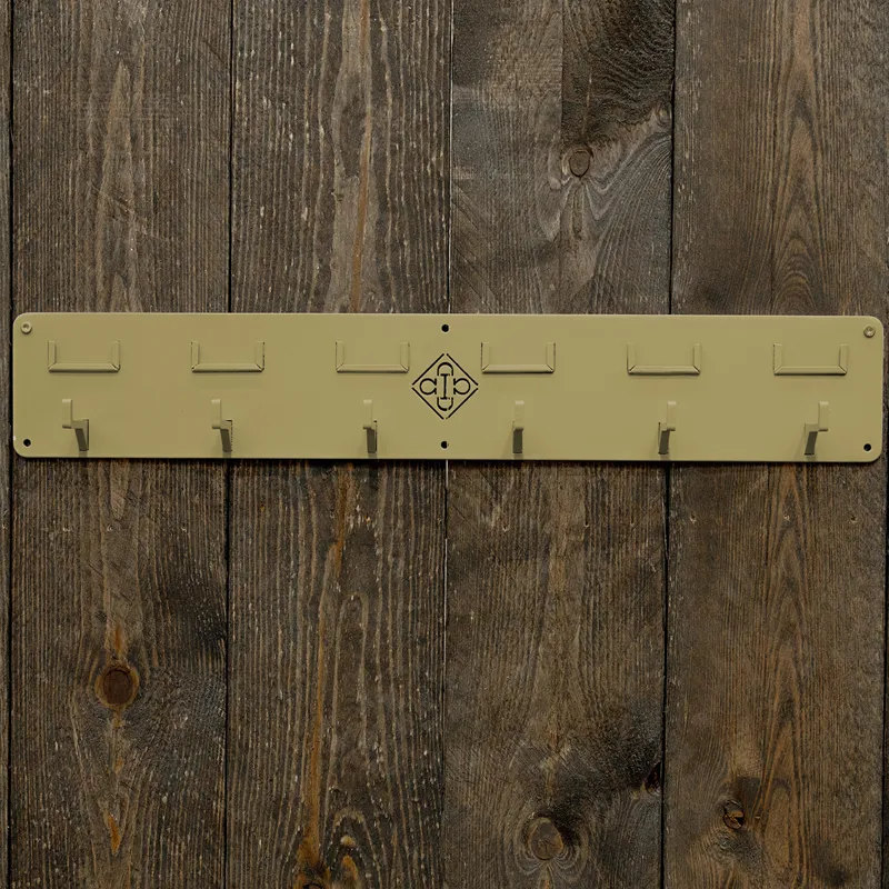 Kentucky Grooming Deluxe 6 Hook Bridle Hanger - Gold-1