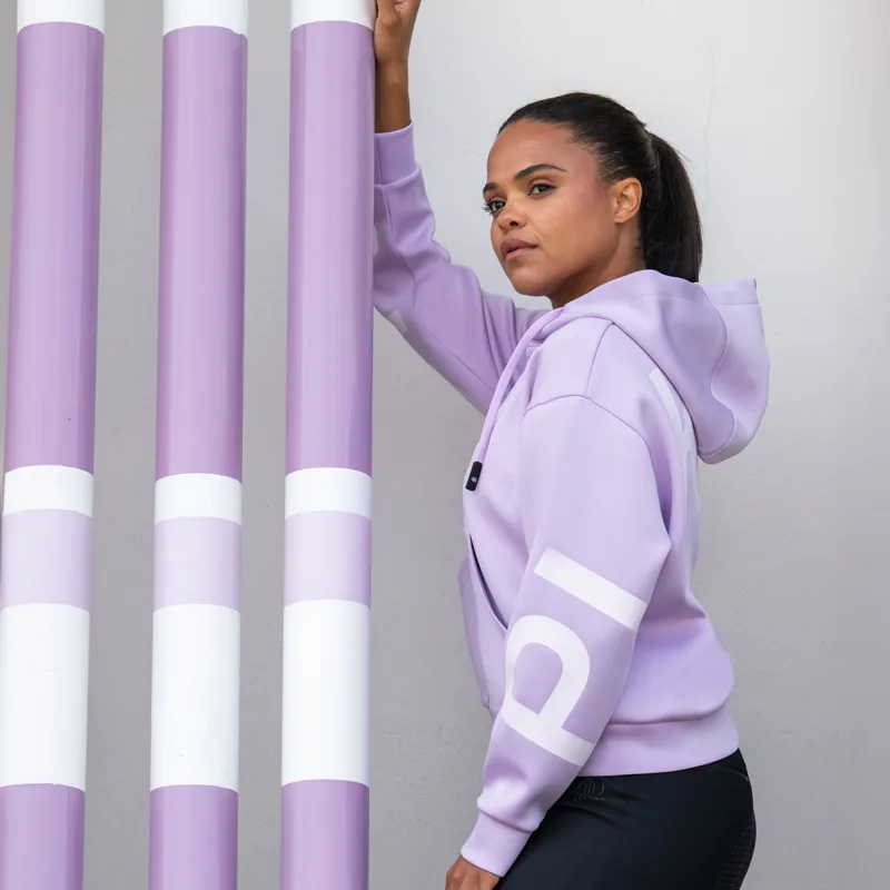 Pikeur Athleisure 7281 Ladies Hoody Jacket - Lavender Blush-6