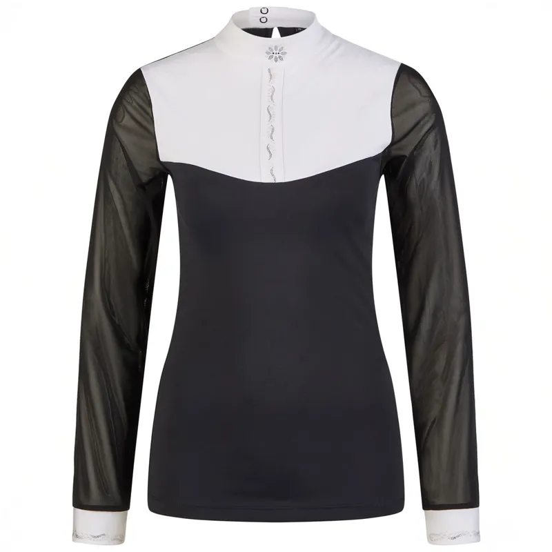 Pikeur Selection 7314 Ladies Show Shirt - Black-5