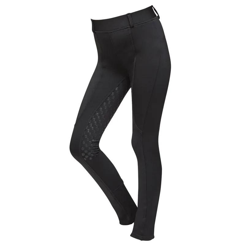 Dublin Performance Cool-It Gel Childrens Riding Tights - Black