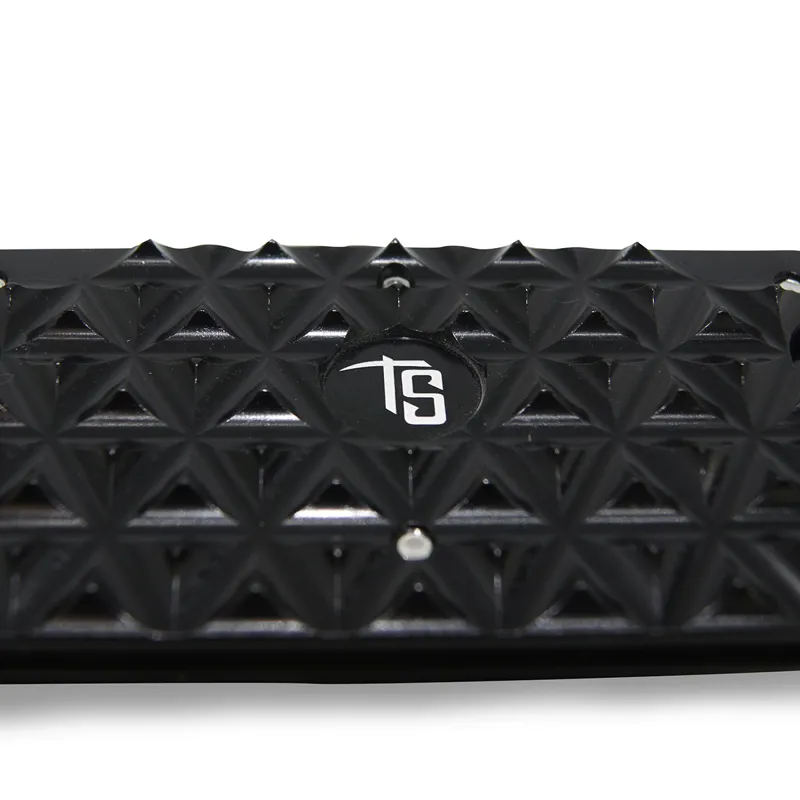 Tech Venice Evo Safety Stirrups - Silver/Black-3