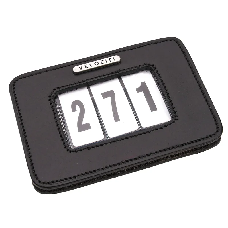 Velociti Saddlecloth Competition Number Holder - Black