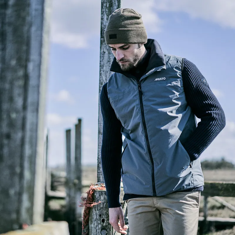 Musto Snug 2.0 Mens Vest Gilet - Turbulence Grey-3
