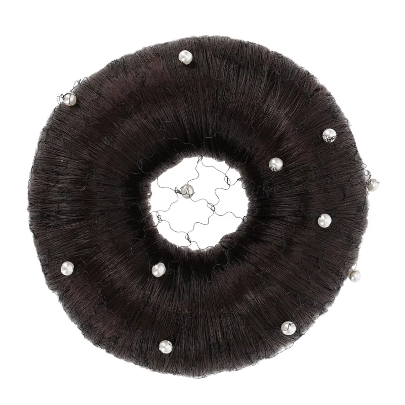 QHP Invisible Pearl Hairnet - Black