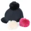 Shires Switch It Pom Pom Hat Cover - Black