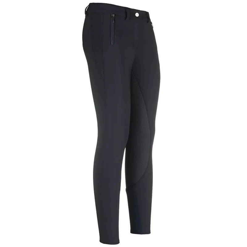 Euro-Star Therm-X Pro Full Grip Ladies Winter Breeches - Black