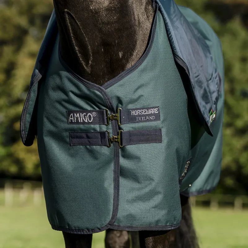 Amigo Ripstop 900D Plus 200g Detachable Neck Turnout Rug - Dynasty-7
