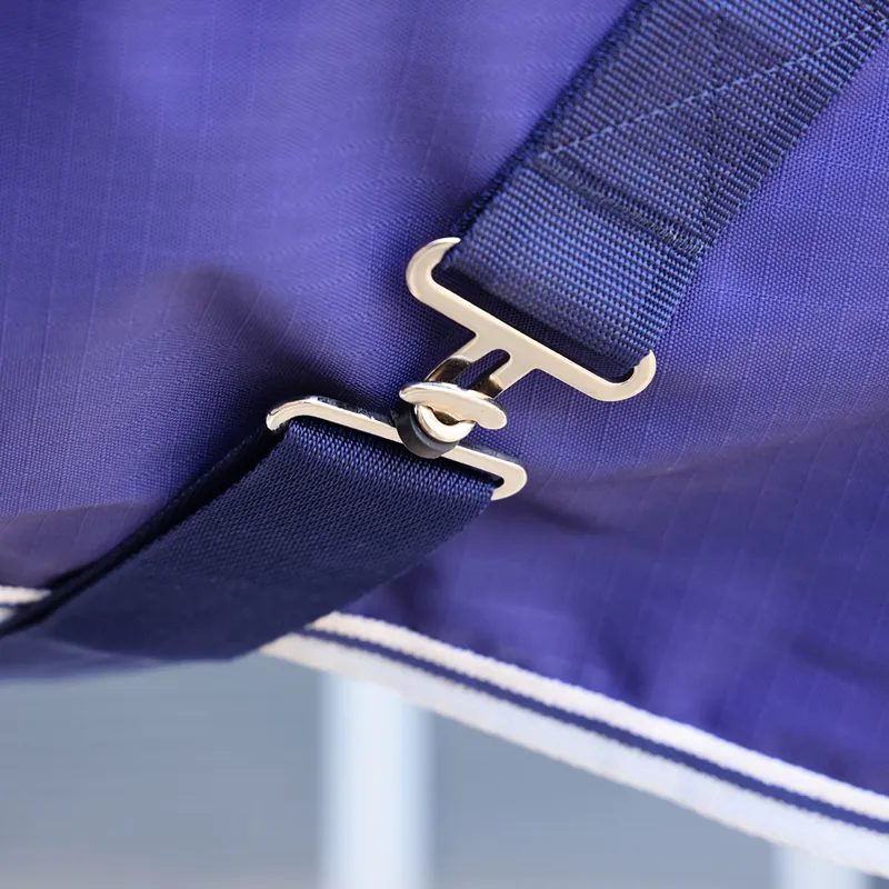 Shires Highlander Original 0g Standard Neck Turnout Rug - Navy-4