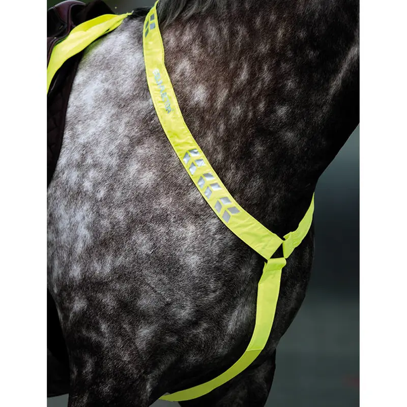 Shires EQUI-FLECTOR Breastplate - Yellow