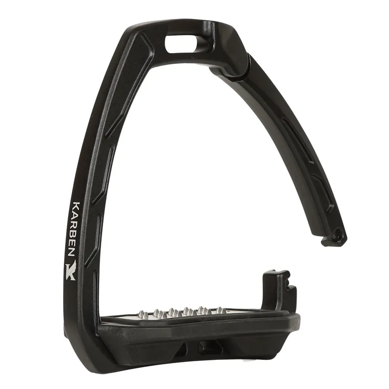 Karben Ultra Grip Stirrups - Black