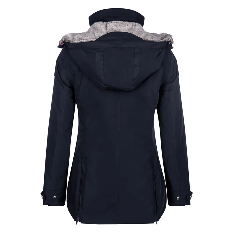 Euro-Star Lajana Ladies Waterproof Jacket - Navy-1