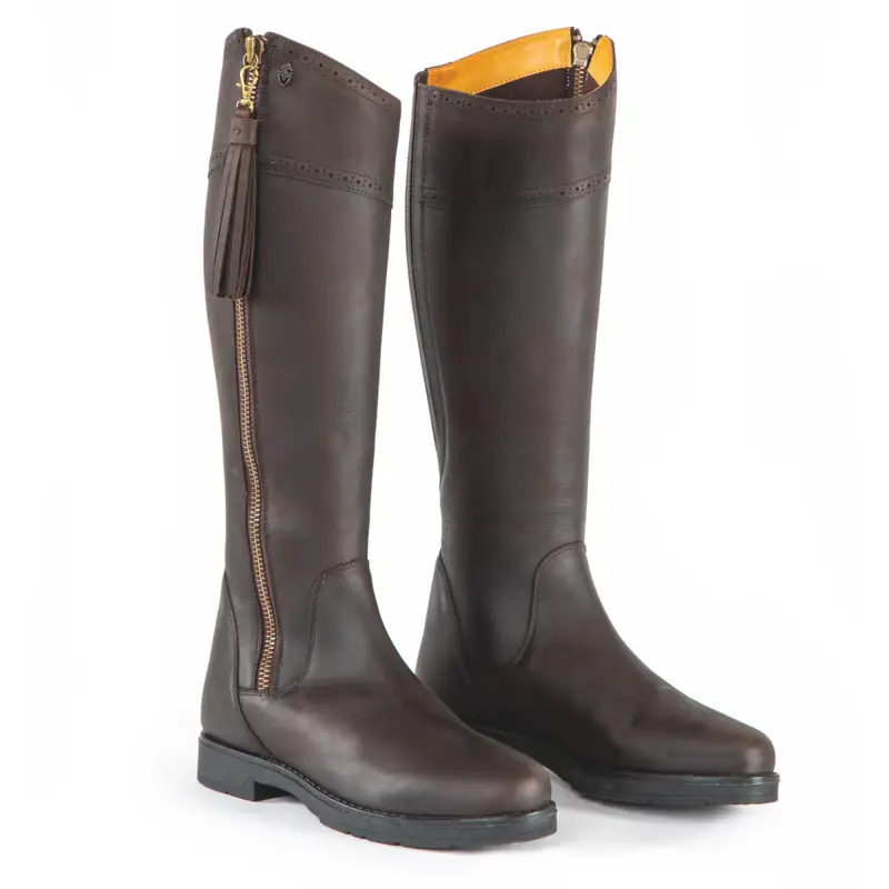 Moretta Alessandra Ladies Country Boots - Chocolate