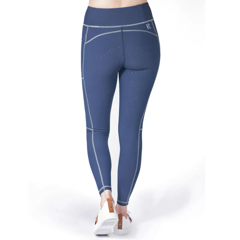 Redpost Adapt Full Grip Womens Riding Tights - Midnight Blue-1
