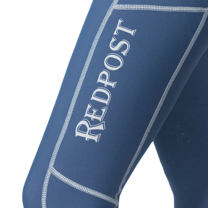 Redpost Adapt Full Grip Womens Riding Tights - Midnight Blue-3
