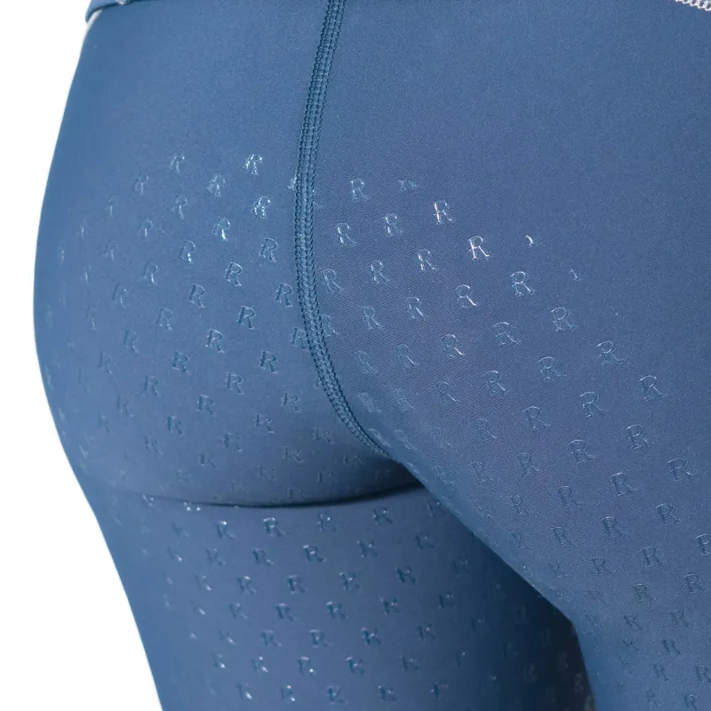 Redpost Adapt Full Grip Womens Riding Tights - Midnight Blue-4