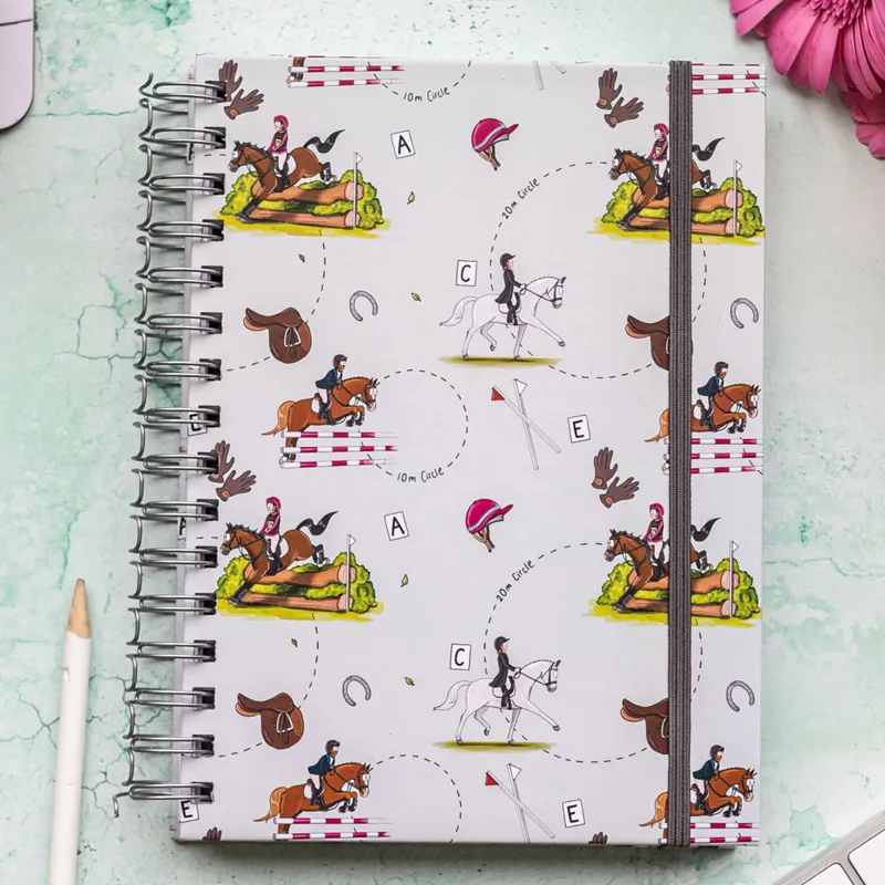 Emily Cole A5 Notebook - Eventing