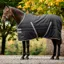 Rambo 100g Stable Rug - Black/Thunderstorm Grey/Silver