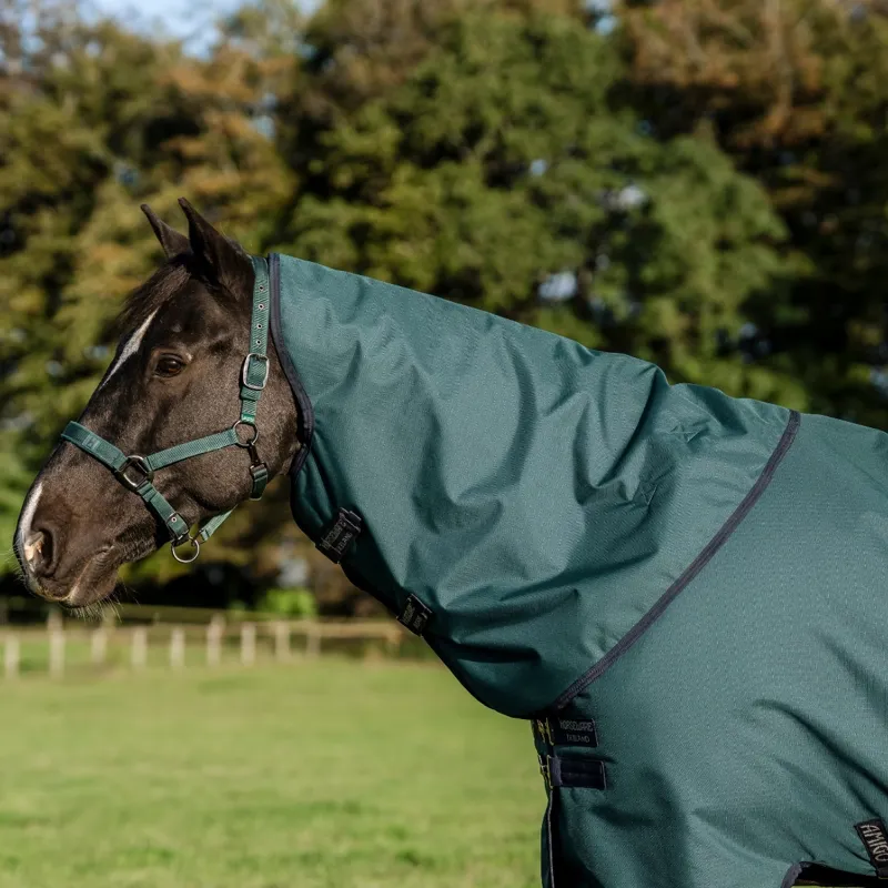 Amigo Ripstop 900D 150g Turnout Hood - Dynasty Green/Navy/Silver