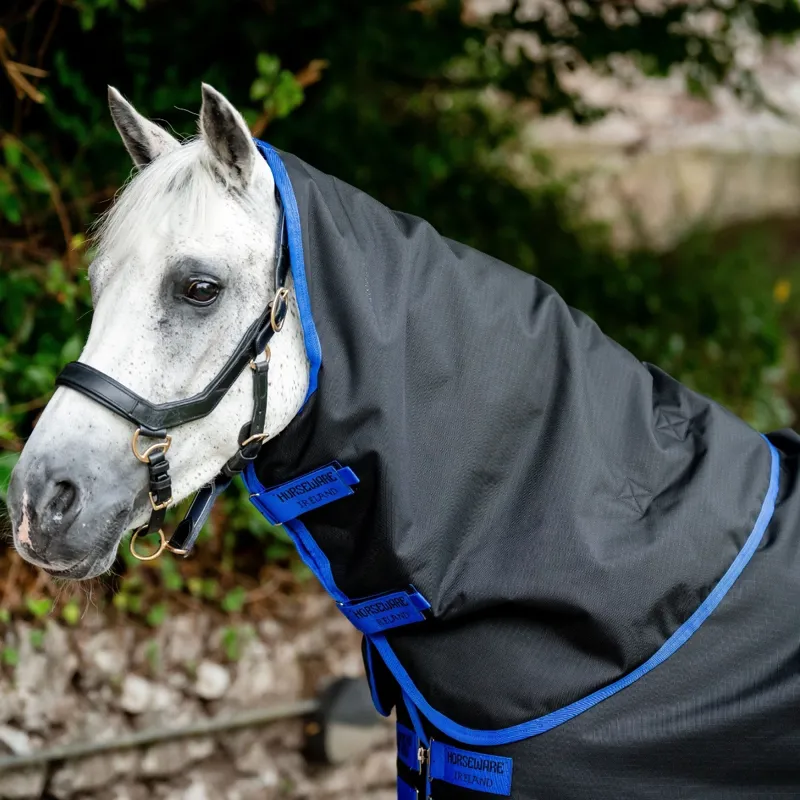 Amigo Ripstop 900D 150g Turnout Hood - Black/Classic Blue