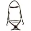 Dever Ascot Comfort Grackle Bridle - Brown