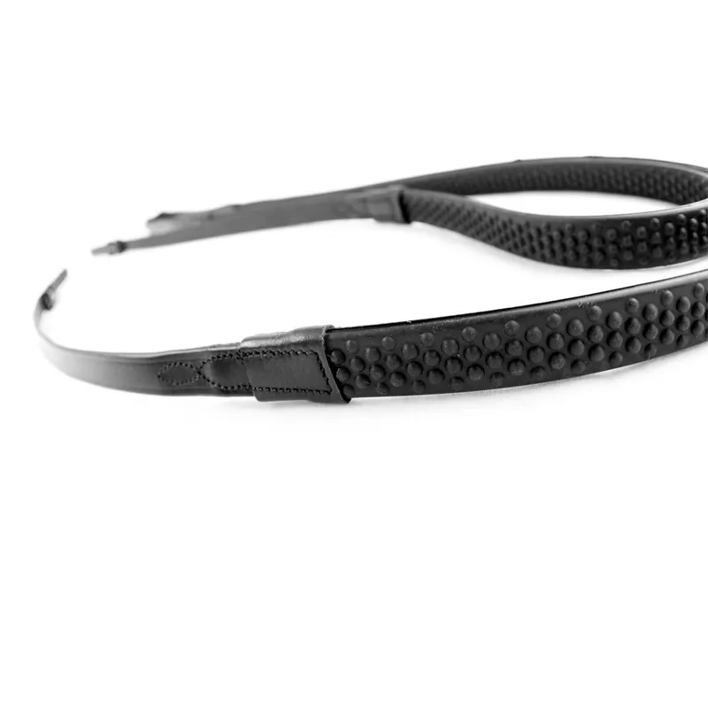 Dever Ascot Bio Grip Reins - Black-3