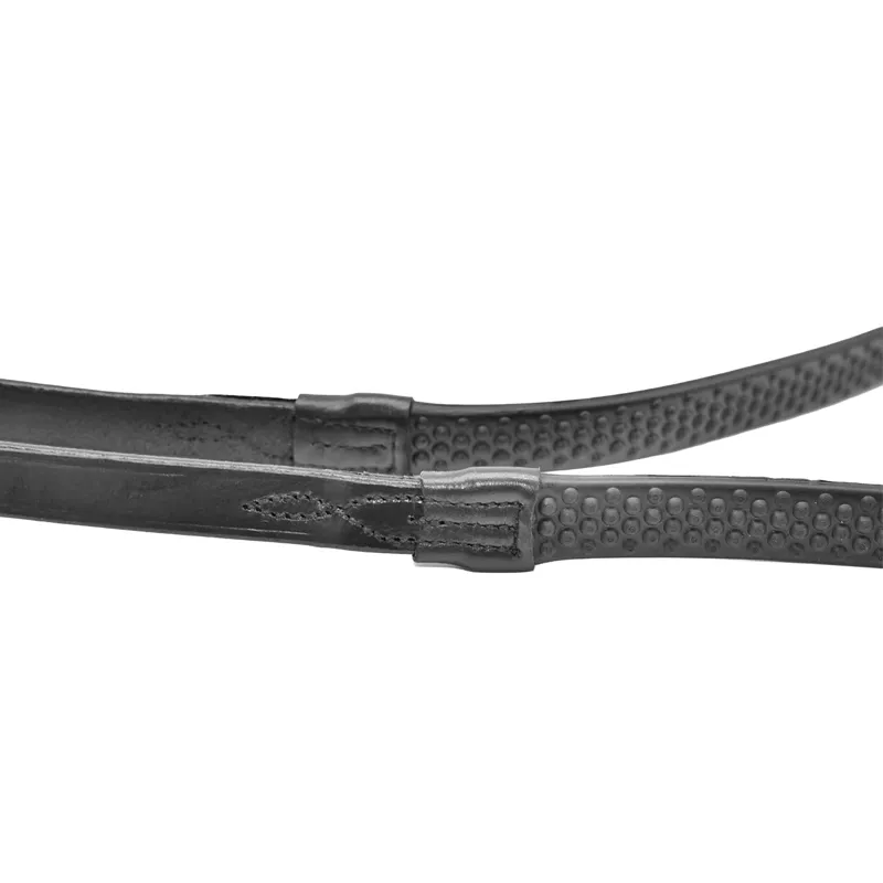 Dever Ascot Bio Grip Reins - Black-2