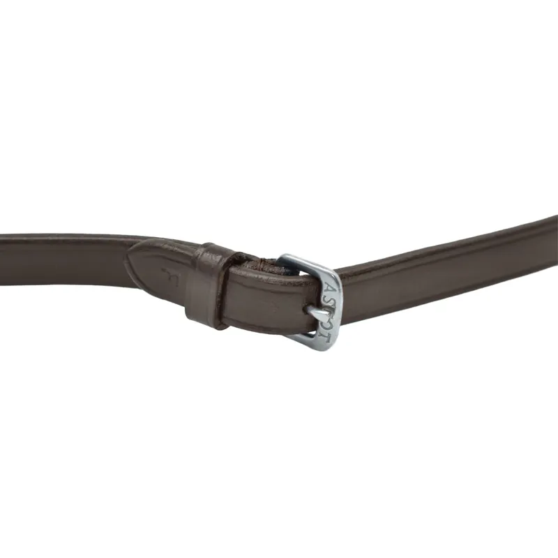 Dever Ascot Bio Grip Reins - Brown-1
