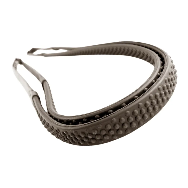 Dever Ascot Bio Grip Reins - Brown