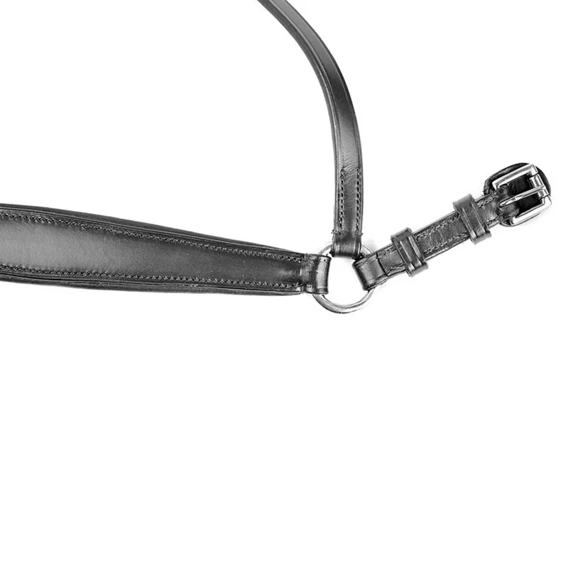 Dever Ascot Comfort Drop Cavesson Noseband - Black-2