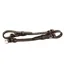 Dever Ascot Buckle Fastening Cheek Pieces - Brown