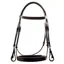 Dever Ascot Comfort Plain Bridle - Brown
